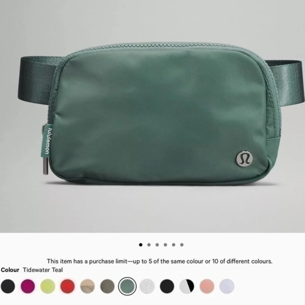 Lululemon EVERYWHERE BELT BAG tidewater teal. - Picture 2 of 6